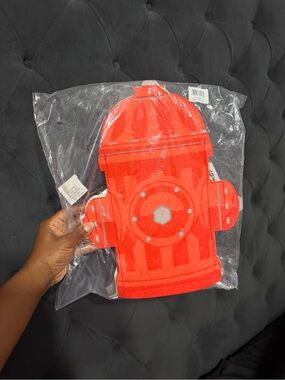 Red Fire Hydrant Shaped Halloween Bag
